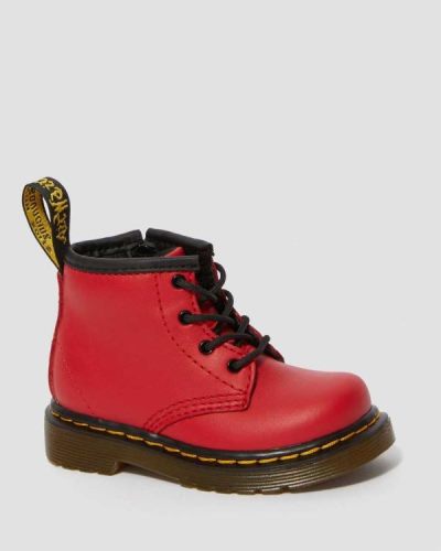 Botas Con Cordones Dr Martens Infant 1460 Cuero Para Niños DR2796N
